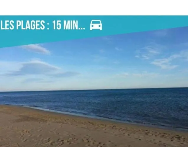 Narbonnais 13 Min Des Plages-jardin-terasse-parking *